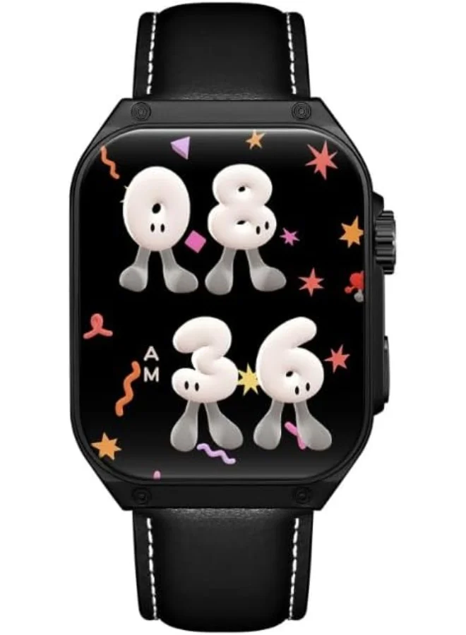 KENNETH SCOTT Unisex Multi Color Dial Smart Watch with Interchangeable Strap - KCRV10-XSBBB