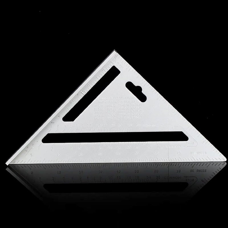 Garth Light Weight Double-Sided Scale Triangle: Precision Measurement Hand Tool for Accurate Angles and Dimensions - Image 1