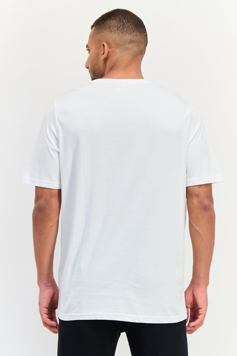 PUMA تي شيرت رياضي للرجال بأكمام قصيرة، خارجي، أبيض - Image 2