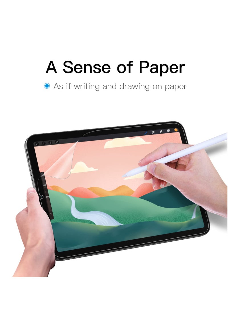 Paper Matte Screen Protector Compatible with iPad mini 6 (8.3 Inch 2021 Model) Anti-Glare Matte PET Paper Film for Drawing Writing Note-Taking - Image 3