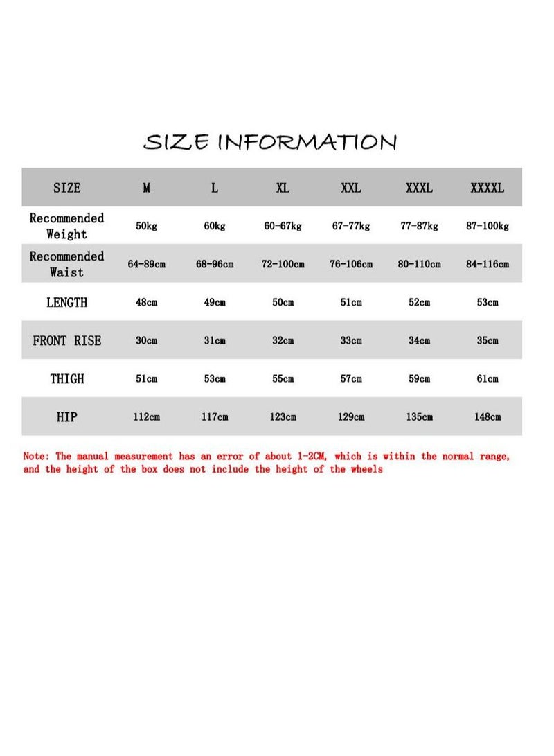 Y&D 1-Piece Men Swim Beach Shorts Quick Dry Swimming Trunks Drawstring Surfing Board Shorts Loose Boxers Short Pants  - Image 2