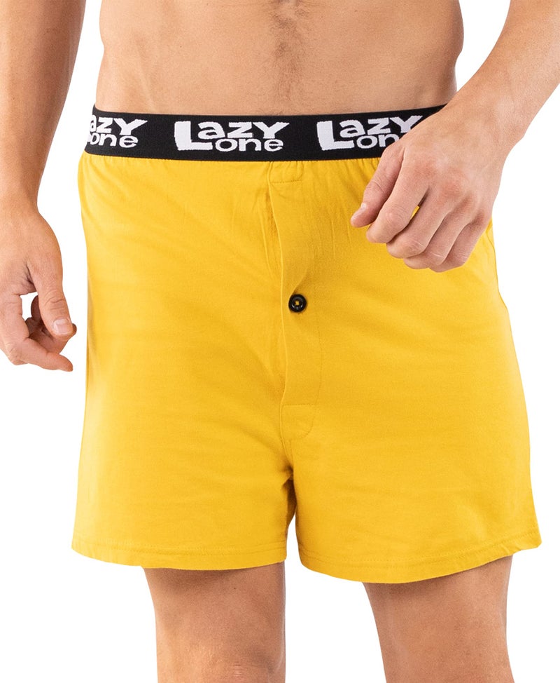 Lazy One Funny Animal Boxers, Novelty Boxer Shorts, Humorous Underwear, Gag Gifts for Men (Honey Buns, Large) - Image 3