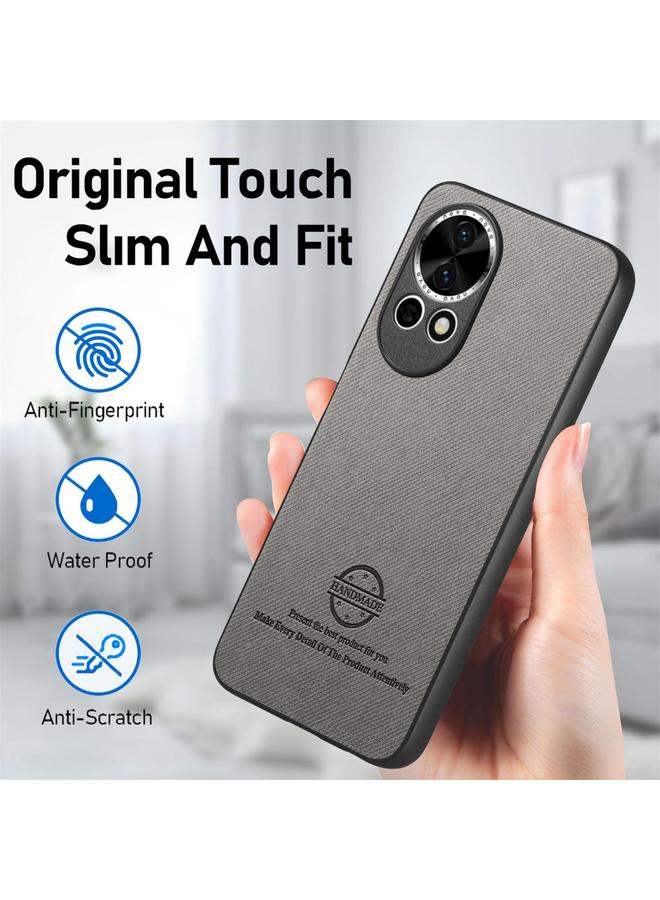 S-TOP Case For Huawei nova 13 Twill Fabric Leather Skin Back Phone Case - Image 5