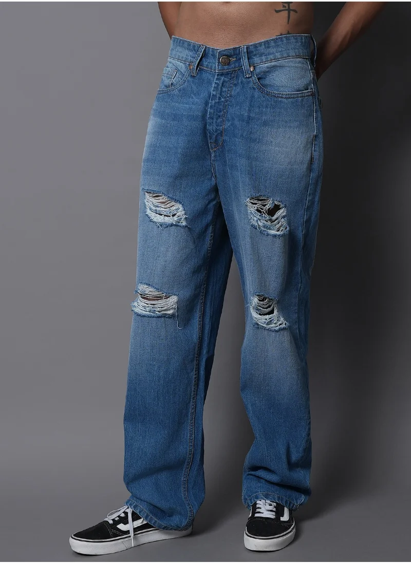 HIGH STAR Blue Jeans for Men