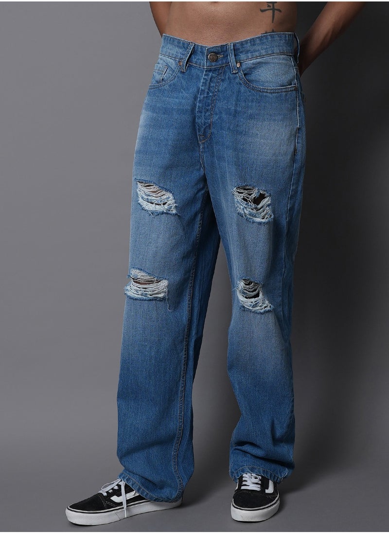 HIGH STAR - Blue Jeans for Men - Image 1