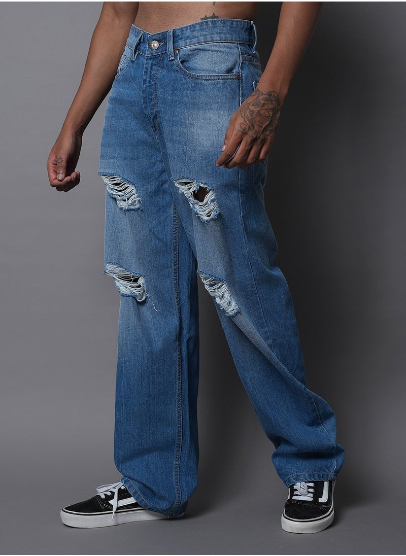 HIGH STAR - Blue Jeans for Men - Image 1