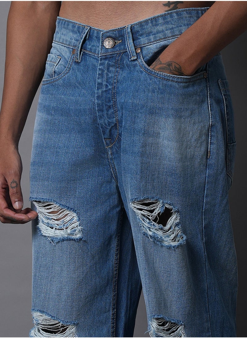 HIGH STAR - Blue Jeans for Men - Image 1