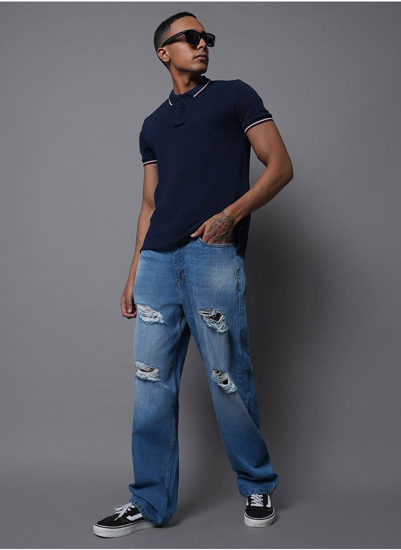 HIGH STAR - Blue Jeans for Men - Image 1