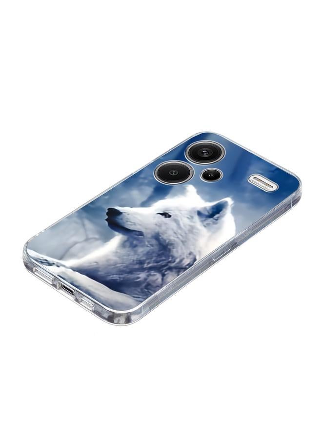 S-TOP Case For Redmi Note 13 Pro+ 5G Colorful Painting Pattern TPU Phone Case - Image 5