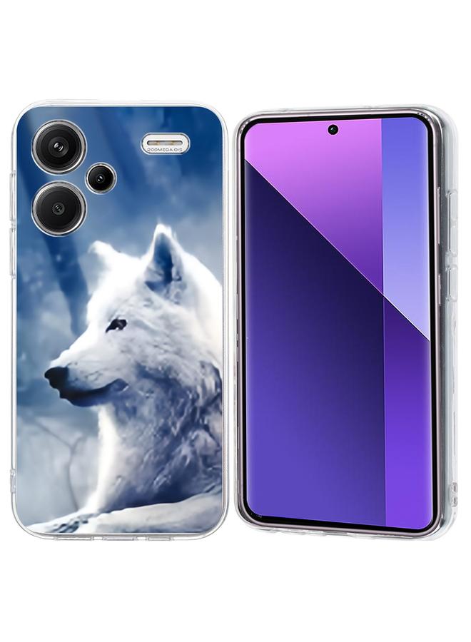 S-TOP Case For Redmi Note 13 Pro+ 5G Colorful Painting Pattern TPU Phone Case - Image 1