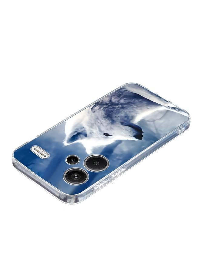 S-TOP Case For Redmi Note 13 Pro+ 5G Colorful Painting Pattern TPU Phone Case - Image 4