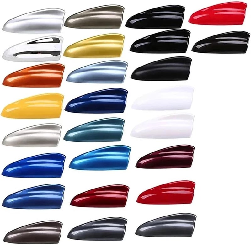 BMW E87 Opel Corsa Hyundai I30 Shark Fin Antenna Cover Pearl Black AM FM Radio - Image 3