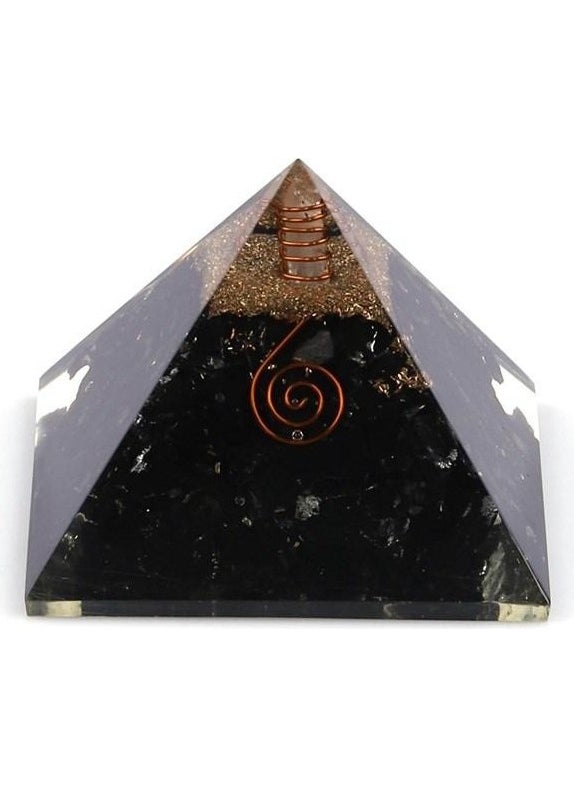 Sahi Aksesuar - Orgonite Pyramid from Shungite Stone - Image 1