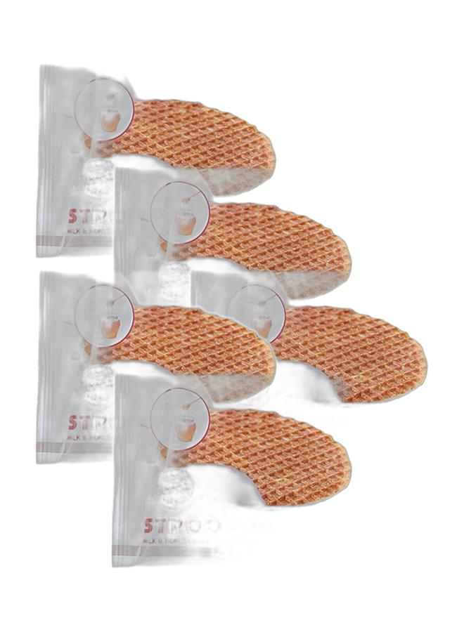 كلاس ايه وافل ستروبوافل بالحليب والعسل 30 جرامًا (عبوة من 5 قطع) - Image 1