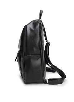 ASIV Leather Zip Backpack Black  - Image 2
