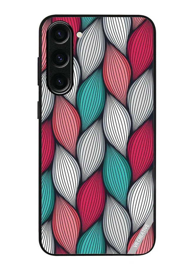 VR CREATIVE Protective Case Cover For Samsung Galaxy S23 Plus Abstract Design Multicolour - Image 1