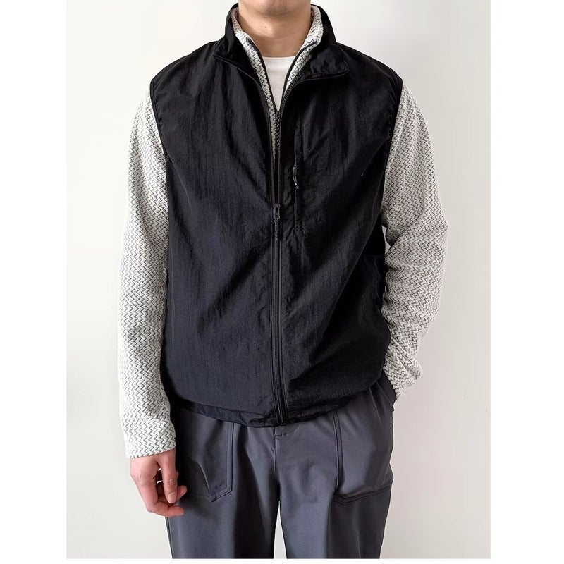 Summer Outdoor Functional Windproof Vest Men'S Military Green Stand-Up Collar Sports Mountaineering Vest Jacket Vest - Image 1