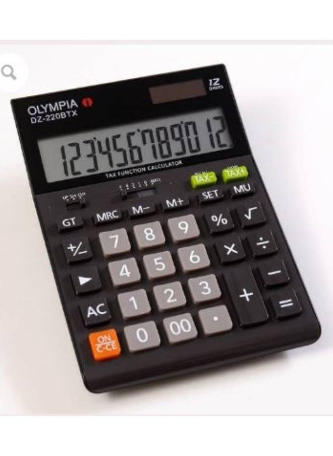 Olympia - DZ-220BTX 12-Digit Desktop Calculator  -Tax Function - Image 1