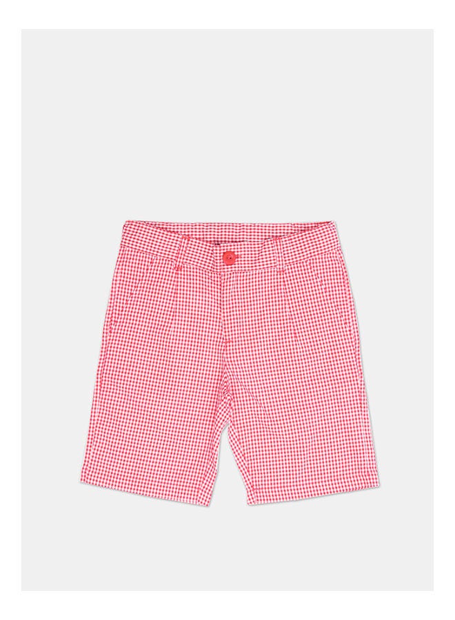 milou Plain Mid-Rise Shorts - Image 1