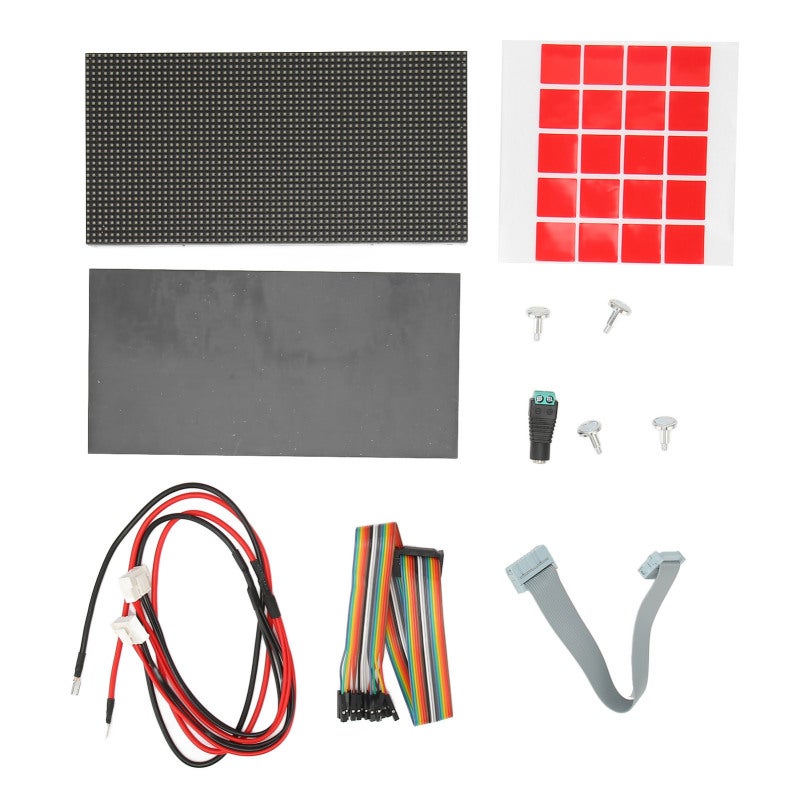 ويف شير لوحة مصفوفة LED RGB 64x32 بتباعد 3 مم 2048 LED شاشة عرض نقطية بالألوان الكاملة - واجهة HUB75 التعاقبية - لمشاريع Raspberry Pi Pico ESP32 اليدوية - Image 1