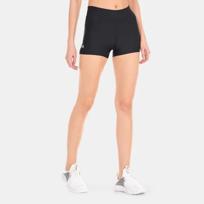 UNDER ARMOUR Women's HeatGear® Armour Mid-Rise Shorts