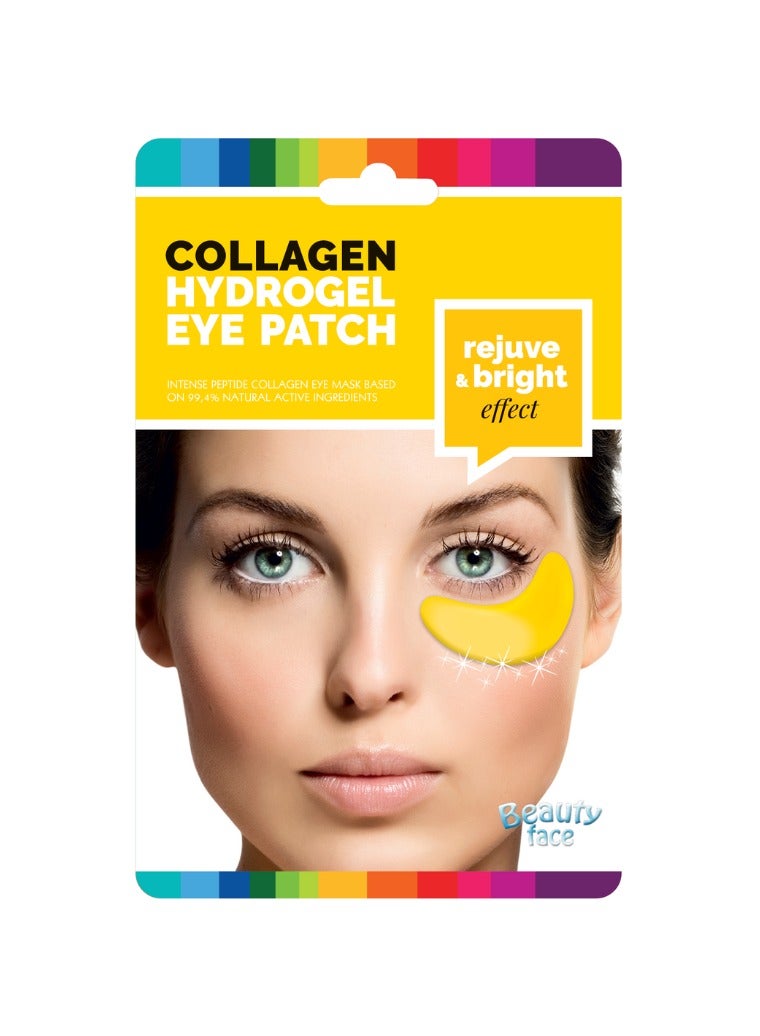 BeautyFace Diamond And Gold Anti-Aging & Improve CirculationCollagen Eye Patch - Rejuve and Bright Effect - 1 pair