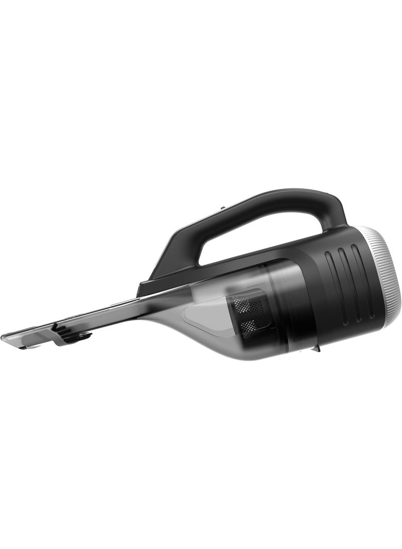 BLACK+DECKER Flash Handheld Vacuum, LED Debris Light, 12V Cordless, Quick Empty Bowl, Onboard Flip Out Brush and Cervice tool Attachment, DVD320J-GB 500 ml 21.6 W DVD320J-GB Silver / Black - Image 3