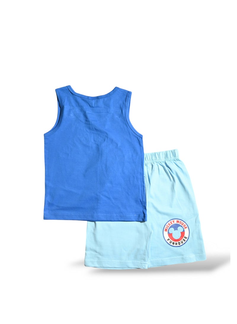 ميكي ماوس - طقم شورت بدون أكمام للأولاد - Image 4