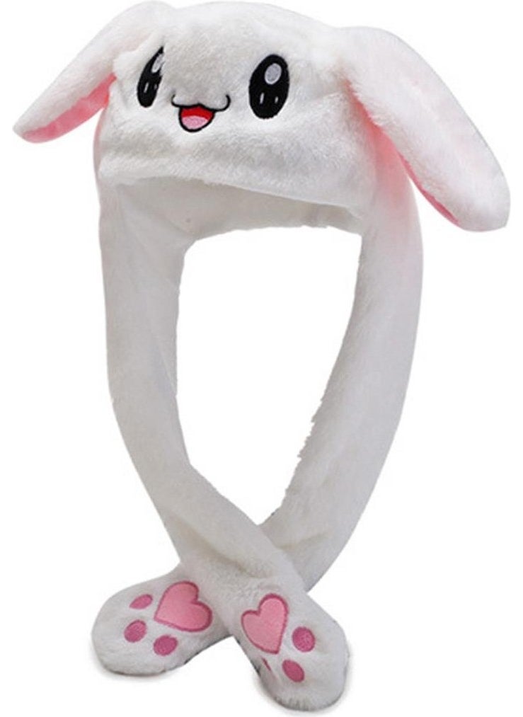 Piraye Gift - Animated Lighted Rabbit Ear Plush Hat - Image 1