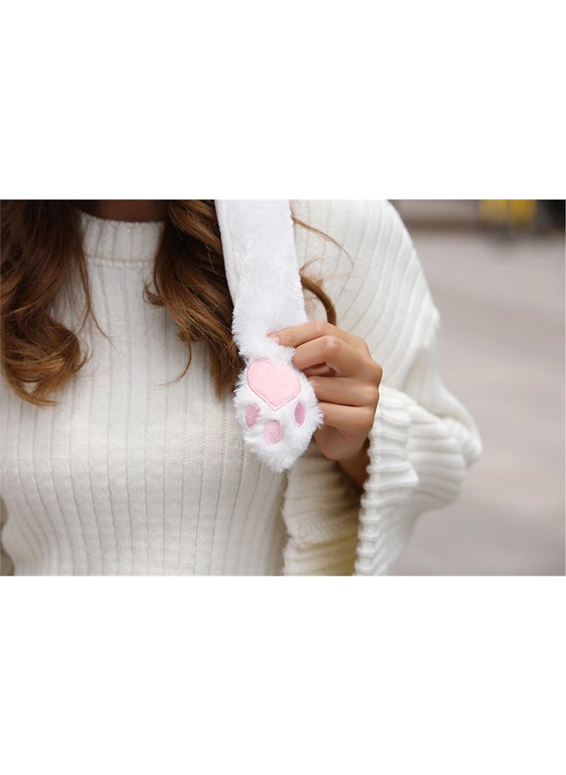 Piraye Gift - Animated Lighted Rabbit Ear Plush Hat - Image 1