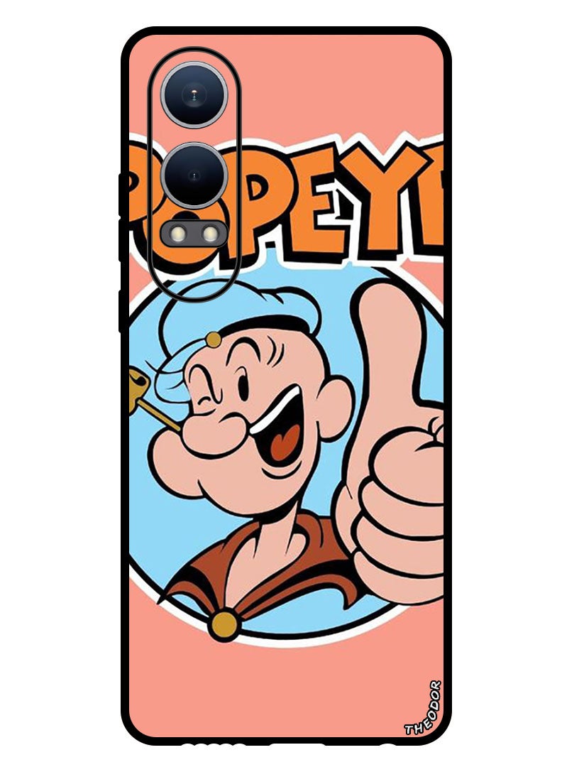 Theodor Protective Case Anti Scratch Shock Proof Bumper Cover For OnePlus Nord CE4 Lite Popey Thumbs up - Image 1