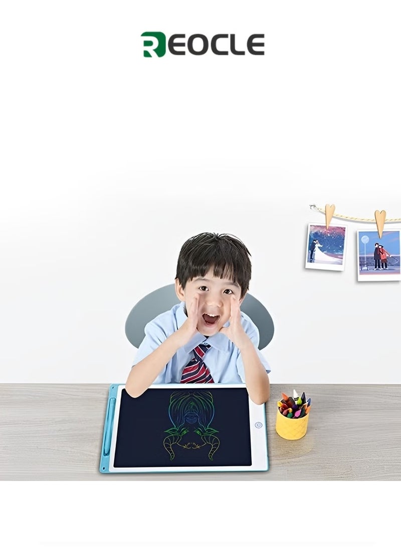 REOCLE LCD Writing Tablet 170×250mm Writing Board Drawing Tablet for Kids Reusable Learning Pads for 3 4 5 6 Years Old Boys Girls  - Image 1