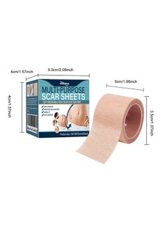 SOUTH MOON Multi-Purpose Scar Sheets,Soft Breathable Skin Color Easy Tear Tape,Complexion Concealer Patches,Skin Scar Tattoos Acne Scar Patches,Waterproof Complexion Patches  - Image 5