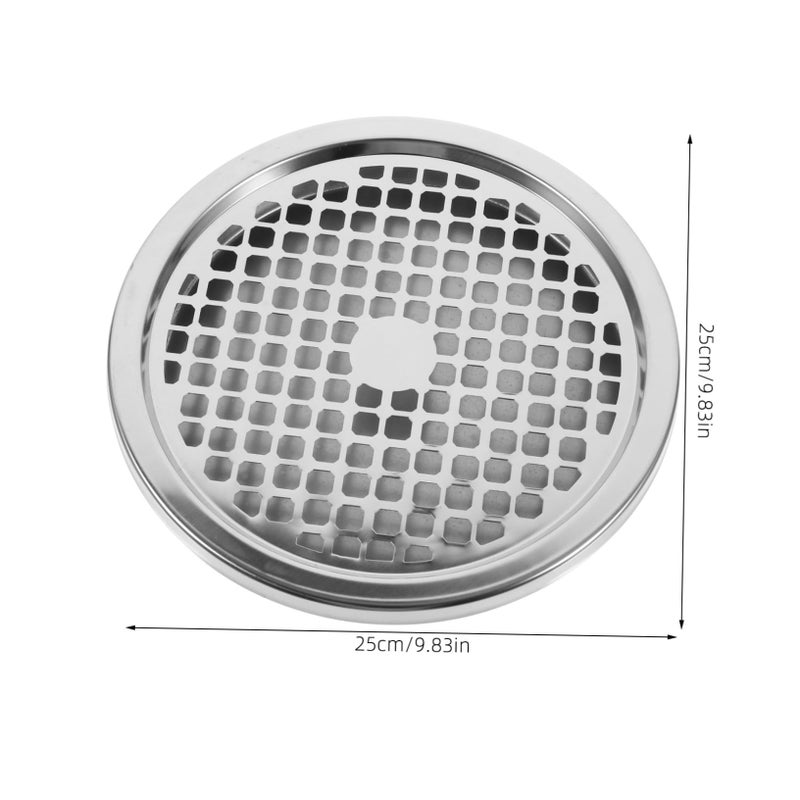 Stainless Steel Outdoor Trash Can Lid with Ashtray for Commercial Hotel Use - Image 3