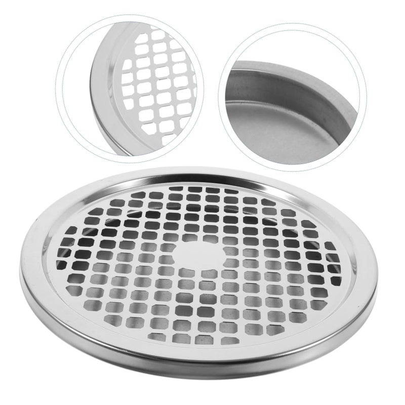 Stainless Steel Outdoor Trash Can Lid with Ashtray for Commercial Hotel Use - Image 5