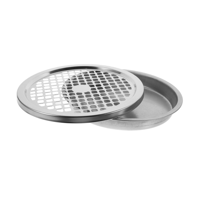 Stainless Steel Outdoor Trash Can Lid with Ashtray for Commercial Hotel Use - Image 2