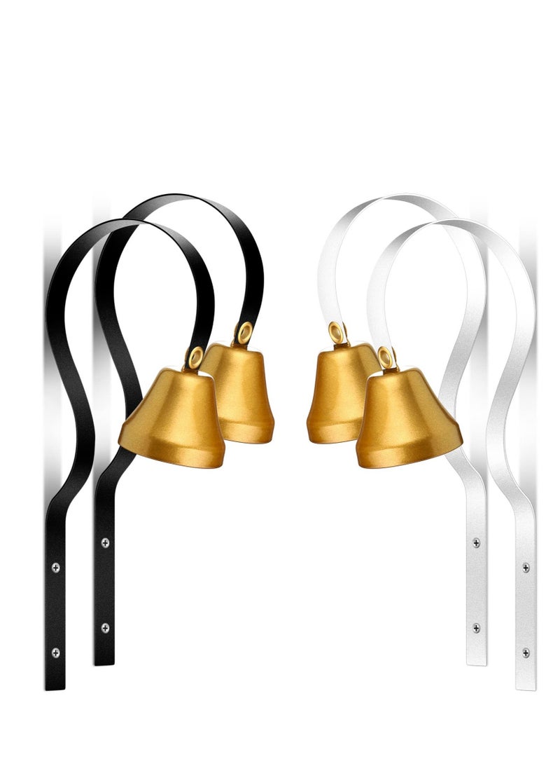 Excefore - Shopkeepers Doorbell, Metal Doorbell Shopkeepers Bell, Office Entrance Front Porch Store Entry Door Antique Doorbell for Home for Shop,Easy to Install - Classic Design - 4 Pack - Image 1