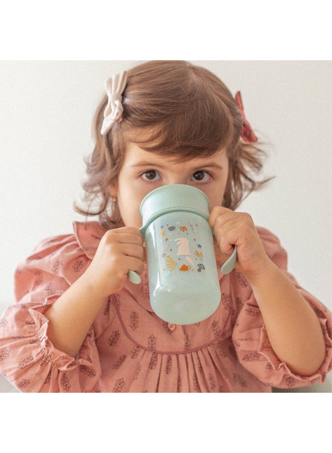 SUAVINEX كوب تدريب للأطفال 12 شهرًا وما فوق، مقاوم للتسرب 360°، مثالي للشرب من أي جانب من الحافة دون أن يبتل 340 مل أزرق - Image 4