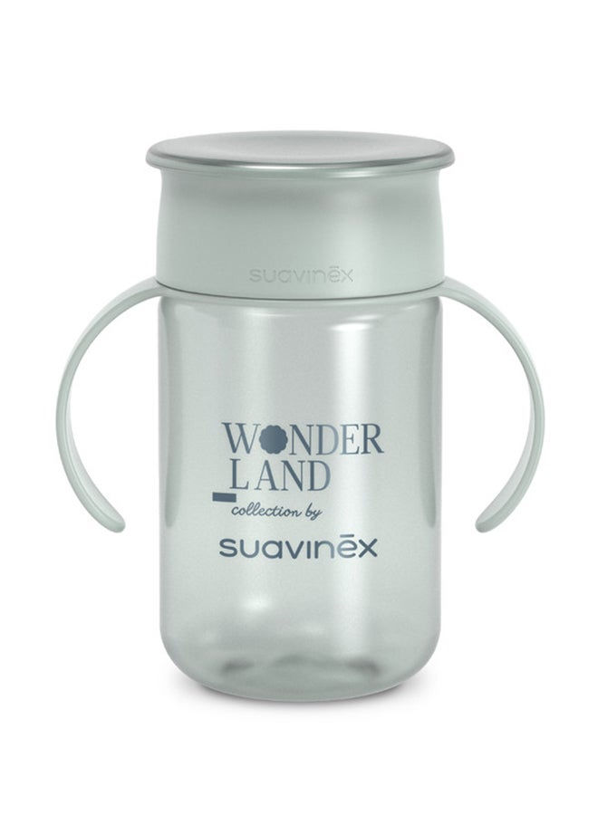 SUAVINEX كوب تدريب للأطفال 12 شهرًا وما فوق، مقاوم للتسرب 360°، مثالي للشرب من أي جانب من الحافة دون أن يبتل 340 مل أزرق - Image 2