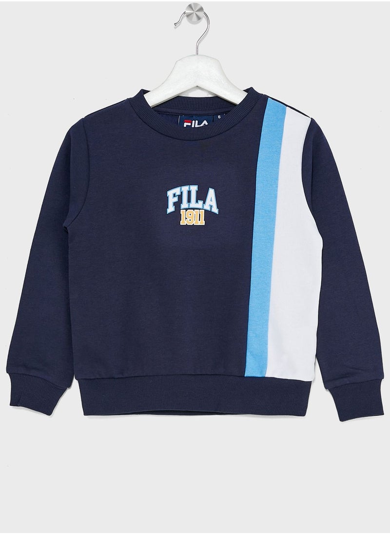 FILA - Miles Logo Sweatshirt - Image 1