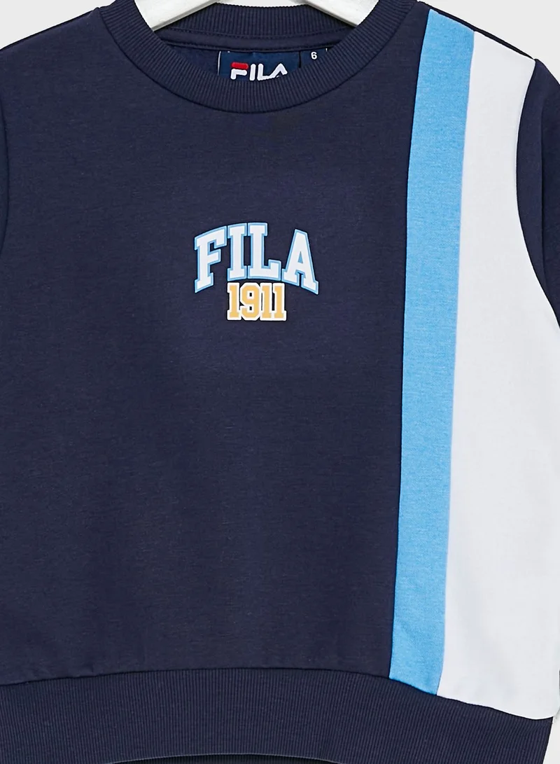 FILA Miles Logo Sweatshirt