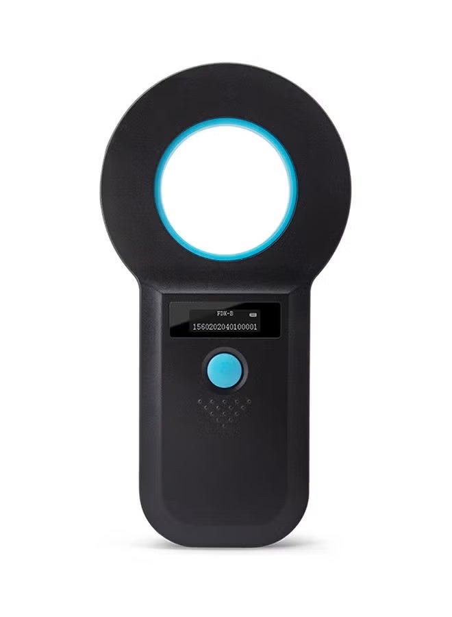 Professional Pet Microchip Scanner - ISO 11784/85 FDX-B/EMID Compatible Handheld Reader | Universal Animal Chip Detector for Dogs, Cats, Livestock (168x88x60mm, Black) - Image 1