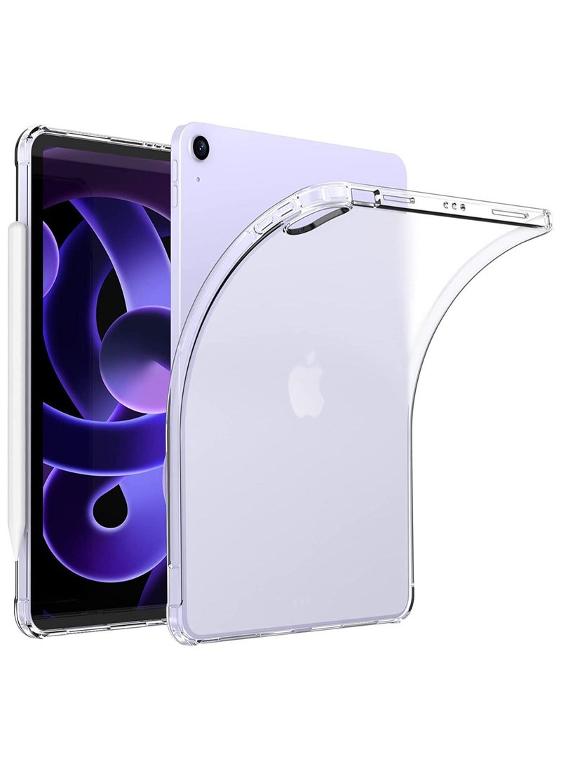 iPad Air 5th Generation Case, TPU Cover for iPad Air 5th/4th Generation 10.9 Inch 2022/2020，Frosted Transparent Shockproof Protective Case - Image 1