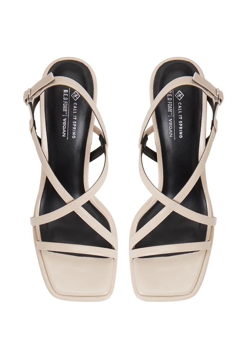 كول ات سبرنج Casual Heeled Sling Back Sandals