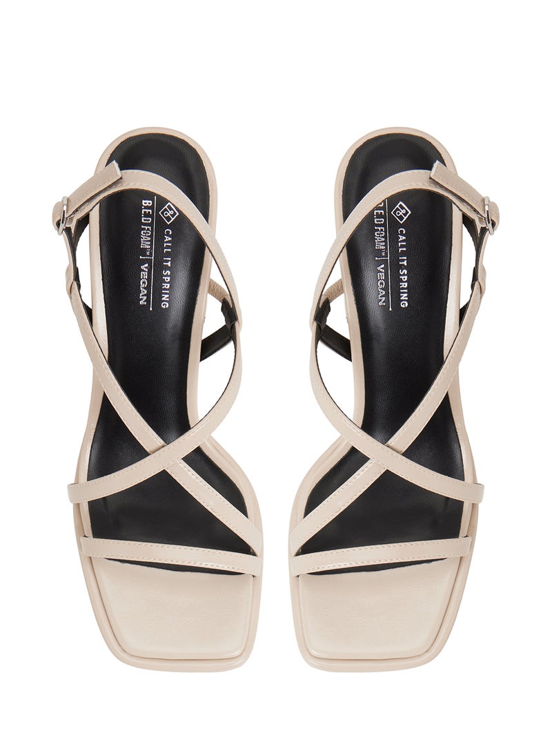 كول ات سبرنج صنادل بكعب كاجوال بحزام خلفي - Image 5