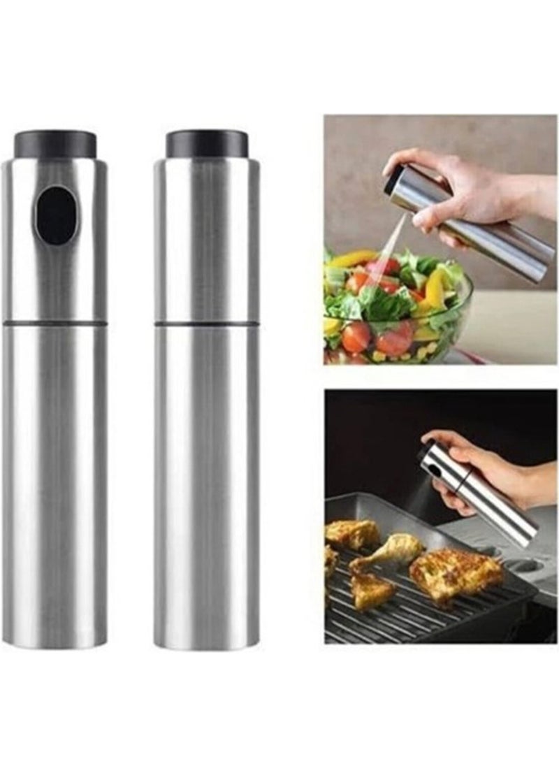 Markafox Stainless Steel Body Spray Oil Dispenser - Vinegar/olive oil/oil Sprayer  - Image 2