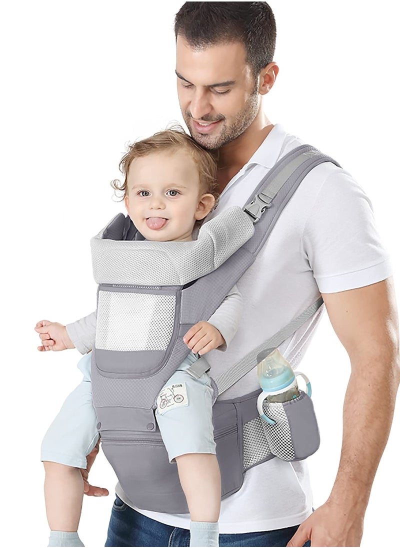 Baby Carrier Newborn to Toddler with Hip Seat Infant Holder for Carrying and Hiking - pzsku/ZEF8926489C9A5F95B01DZ/45/_/1723091850/dae011d3-5e93-4c56-af87-f4d8f533d571