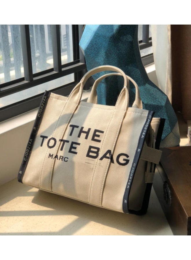 marc bag women canvas shopper bag the tote bag MEDIUM SIZE 34CM - Image 1