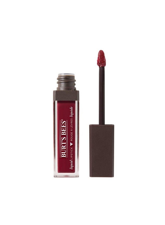 Burt's Bees 100% Natural Glossy Liquid Lipstick Rushing Rose 1 Tube - Image 1