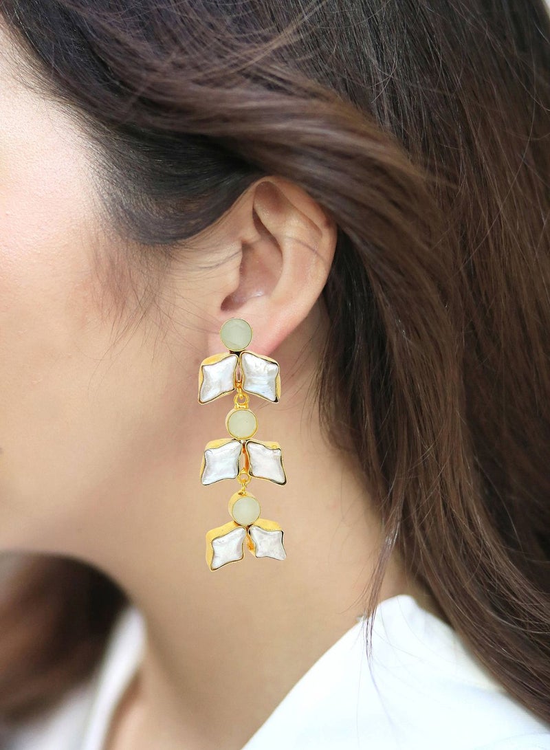 DORI Garland Drop Earrings  - Image 3